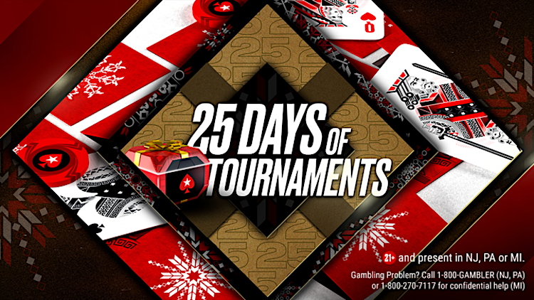 PokerStars USA Celebrating Xmas with 25 Days of Tournaments