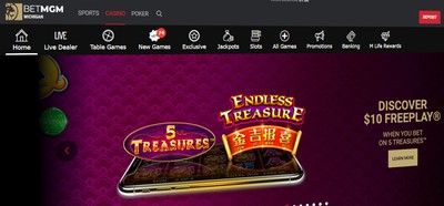 BetMGM Casino MI Offering Freeplay Galore