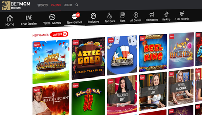 BetMGM Adds Eight Online Games in Michigan