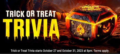 PokerStars Casino MI Hosting a Night of Trick or Treat Trivia