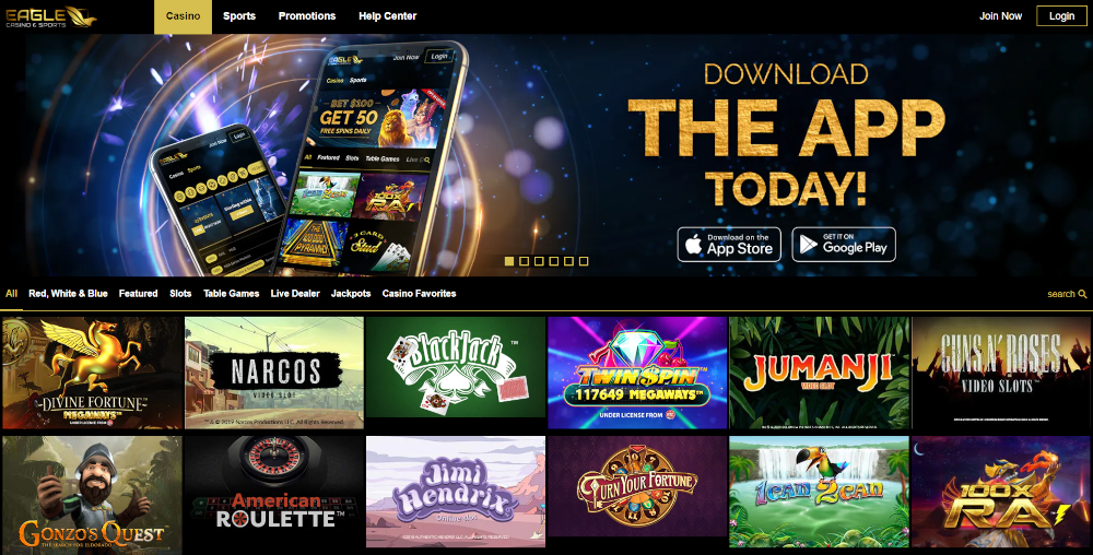 Screenshot of Soaring Eagle Online Casino. Additional Evolution content comes less than two months after the MGCB authorized Soaring Eagle Casino & Resort to launch its online casino.