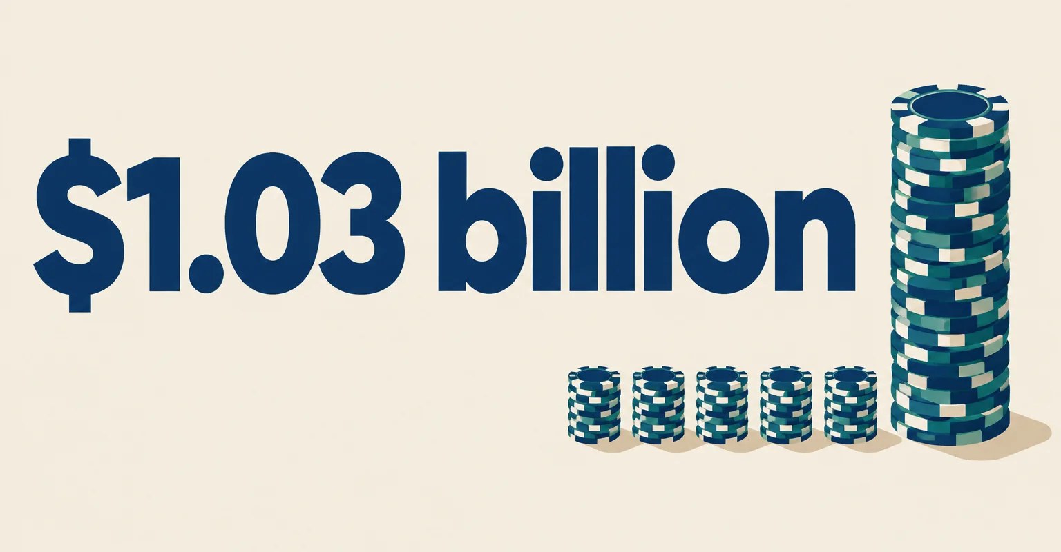 U.S. Online Casino Revenue Hits $1.03 Billion in May as Michigan Stays Above 20% Growth