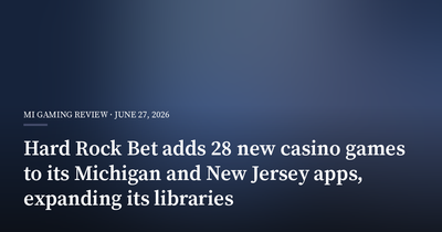 Hard Rock Bet Adds 28 New Casino Games to Its Michigan and New Jersey Apps, Expanding Its Libraries